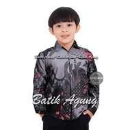 Kemeja Batik Anak Lengan Panjang Usia 1-13 Tahun Kemeja Batik Anak Laki Laki Terbaru Kemeja Batik An