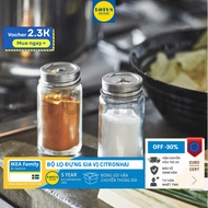 IKEA Set of 2 60ml spice jars IKEA CITRONHAJ