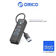 ORICO PWC2U-U3 USB 3.0 Hub with 2 USB A & 1 Type C