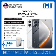 Tecno Pova 7 Ultra 5G Smartphone | Mediatek Dimensity 8350 Ultimate | 6.67" 144Hz AMOLED Display