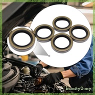 [BaositybbMY] Metal Double Lip Grease Seal Spindle Hub Wheel Axle Bearing Dust Cover for Boat Traile