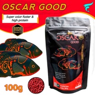 Fish pellets OSCAR 100 gramGood Oscar black Oscar albino fish food