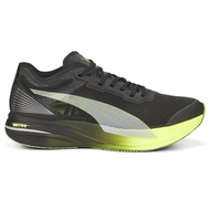 PUMA Mens Deviate Nitro Elite Carbon Running Sneakers Shoes - Black