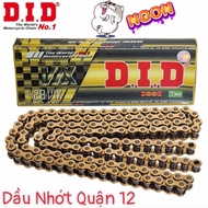 Yellow Slug Rubber Seal DID 428VIX SEALED CHAIN GOLD T-ring 124L 132L Genuine DID Thailand