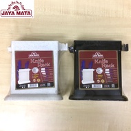Jm88 JAYA MATA Knife Rack With Knife Sharpener/Knife Storage/ Knife Rack With Knife Sharpener