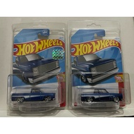 Hot Wheels Lot of 2 - ‘83 Chevy Silverado Super Treasure Hunt (STH) & Mainline FS Card (include prot
