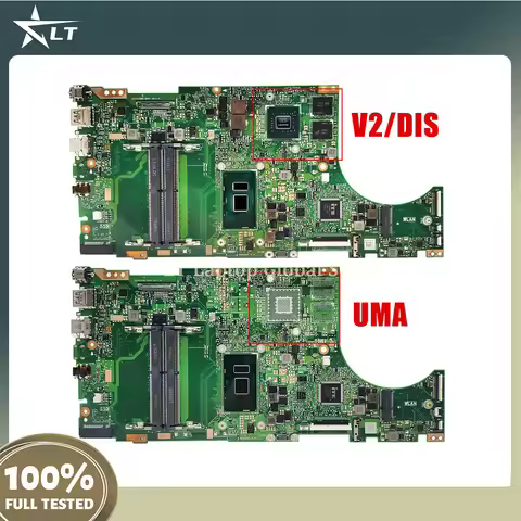 For ASUS X510UQ X510UR X510UN X510UNR X510UQR S510UN S510U X510UF Motherboard X510UA 6050A3250202 Vi