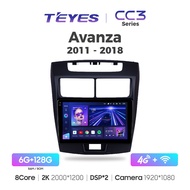 TEYES CC3 Series Toyota Avanza 2011-2018 Android Car Player 9"