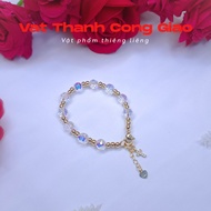 Women's rosary bracelet with 8mm phale beads - Meaningful gift for loved ones