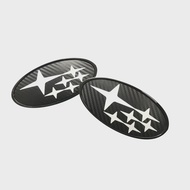 สติกเกอร์อะคริลิคติดโลโก้หน้ารถและตราสัญลักษณ์ด้านหลัง 2 ชิ้น สำหรับ Subaru XV Outback Impreza BRZ W