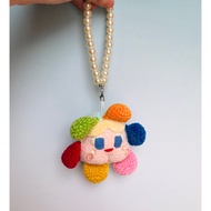 Crybaby handmade wool keychain