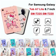For Samsung Galaxy Tab A7 Lite 8.7 inch 2021 Fashion Cute  cartoon SHELL silicone four corners thickened anti-fall SAMSUNG Galaxy Tab A7Lite 8.7'' SM-T220 T225 T227U Case