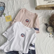 [BUY 1 FREE 1] M-2XL DORAEMON Short Sleeves Round Neck Korean Women T-shirt
