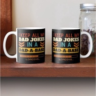 I Keep All My Dad Jokes Ceramic Mug