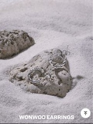 Seventeen 8周年wonwoo耳環連小卡