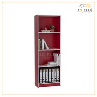 Jo ELLE - Aram 4C File Cabinet / Display Cabinet / Bookshelf / Book Cabinet / Bookcase / Almari Buku