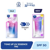 Sunplay Skin Aqua Tone Up UV Essence Lavendar SPF50++++ (70g) [Colour-correcting Sunscreen, MakeUp F