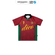 Áo Thun Soccer Jersey Dico Seven Red Green