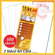 A3 Art Card | Glossy Card | Matt Card | 190gsm 210gsm 230gsm 260gsm ~ Card Paper
