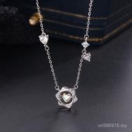 All-Match Female Smart Clavicle Chain Love Emperor Feng Necklace s999 Light Luxury Mobius Necklace N
