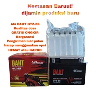 Aki Motor Aki kering baht gtz-5s merk baht kharisma, beat, supra x 125, vixion, mio j, scoopy dll(terjamin kualitasnya)