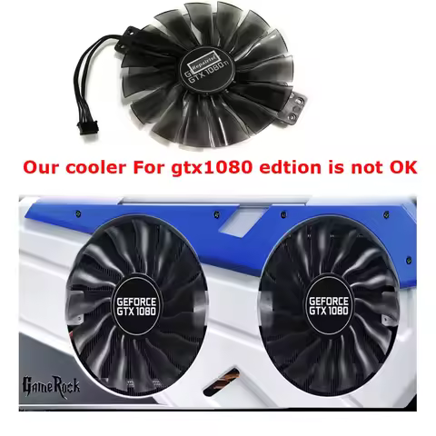 FD10010H12S,GTX 1080Ti GPU VGA Cooler,Video Card Fan,For Palit GTX1080Ti GameRock Premium Edition Gr