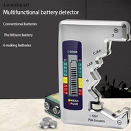 【Louisheart】 Universal Digital LCD Battery Tester Cheer C D N AA Ce 9V 1.5V AAA Button Hot
