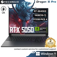 MECHREVO Gaming Laptop Dragon 16pro (AMD R7-8840HX/24GB RAM/512GB SSD/NVIDIA GeForce RTX 5050/8GB)
