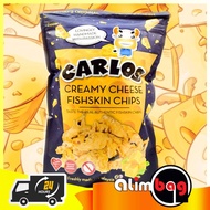 CARLOS Seaweed Wasabi Fish Skin Snacks 100 grams Wasabi 鱼皮 100克 Snek Kulit Ikan Telur Masin 零食 / 塩漬け卵の魚皮チップス / 생선껍질칩 (오리지널) Available Origianal / Salt