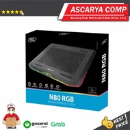 Deepcool N80 RGB LED Notebook Cooler - Cooling Pad