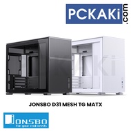 JONSBO D31 MATX / D32 STD / PRO / DS8 LCD SCREEN - MESH TG MATX / Micro ATX  COMPUTER CASE