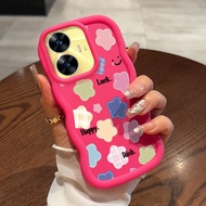 Casing For Realme C55 Narzo N55 Case Casing Graffiti five star pattern HP Cesing soft Silicone Softc