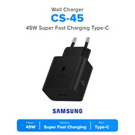 Samsung CS-45 45W Super Fast Charging Type-C Wall Charger + Type-C Cable