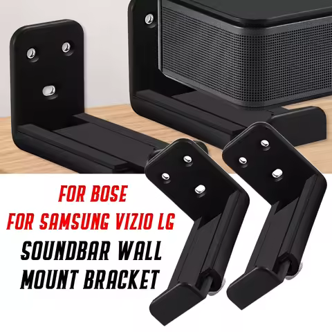 Soundbar Wall Mount Bracket for Bose for Samsung Vizio LG Soundbar Speaker Wall Holder Drywall Sound