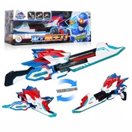 Action Transformation Figures With Mode Crossbow Light Three Deformation Weapon Mini Toy Sword Soun