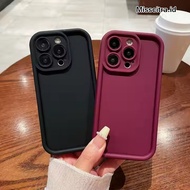 CASE BLACK SILICON MATTE ROSE ANTISHOCKPROOF FOR REALME 5 5i 5S 7i 10 11 12 13 PRO C11 C12 C15 C17 C