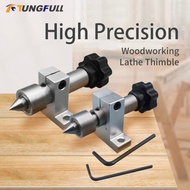 Live Lathe Center Head With Thimble Drill Lathe Thimble Drilling Tailstock Revolving Centre for Miniature bead machine