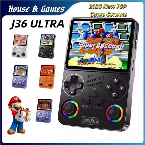 J36 Ultra Global Battle psp Game Android Handheld Game Console Portable Retro Arcade Game Nostalgic 