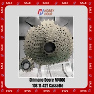 Shimano Deore M4100 Cogs Cassette Sprocket CS-M4100 HyperGlide 11-42T 10 Speed