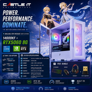 Intel Core i5-14600KF 14th Gen DDR5 RTX 5060 5060 Ti 5070 5070 Ti Gaming Desktop PC Package
