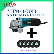 YETOS YT8-100B ANGLE GRINDER