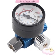 LANFYGOODSS Spray Paint Tool Regulator​, ​1/4 Inch​ ​Pressure Gauge​ Air Pressure Regulator​, ​G1/4 