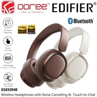 EDIFIER ES850NB Active Noise Cancelling Headphone Wireless Bluetooth Over Ear Gaming Headset 92 Hour