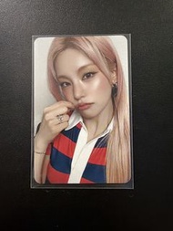 ITZY Yeji Motto香港簽售中簽卡（有簽售憑證）
