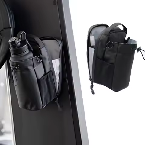 Magnetic Gym Bag Large Capacity Magnetic Carrier Bag With Phone Pocket Portable Gym Water Bottle Pou