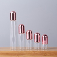 5pcs 1ML2ML3ML5ML10ML Roller Ball Perfume Dispenser Bottle Travel Sample Bottle