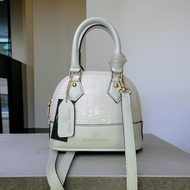 Tas Selempang Wanita Alma Mini Croco Terbaru Kulit Korean Style Pesta Mewah Branded Import Premium