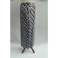 PUTIH Batik Pleated Skirt With batik Skirt/White batik Skirt - Adult Instant batik Skirt