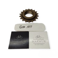18t 18T Single Speed Bicycle Freewheel Sprocket