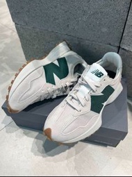 New Balance 327 復古 織物 跑步鞋 灰綠色